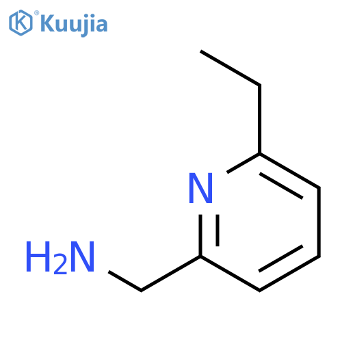 (6-ethylpyridin-2-yl)methanamine structure