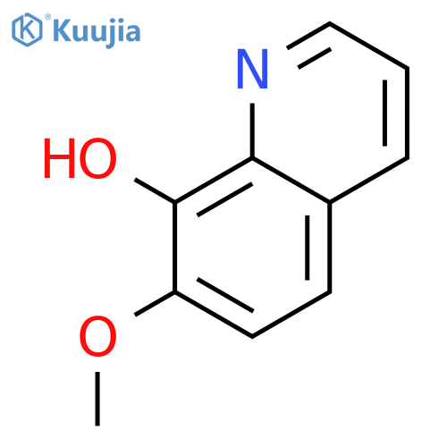 7-methoxy-8-Quinolinol structure