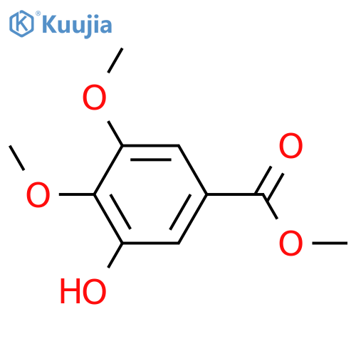 Methyl 3-hydroxy-4,5-dimethoxybenzoate structure