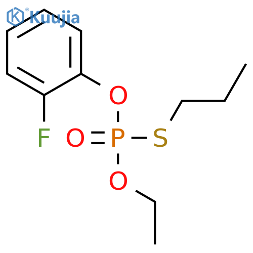 PHOSPHOROTHIOIC ACID, O-ETHYL O-(2-FLUOROPHENYL) S-PROPYL ESTER structure
