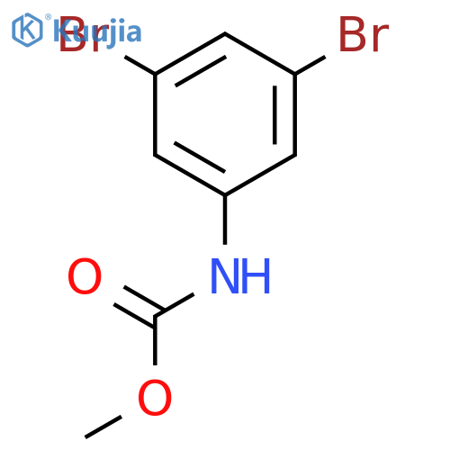 CARBAMIC ACID, (3,5-DIBROMOPHENYL)-, METHYL ESTER structure