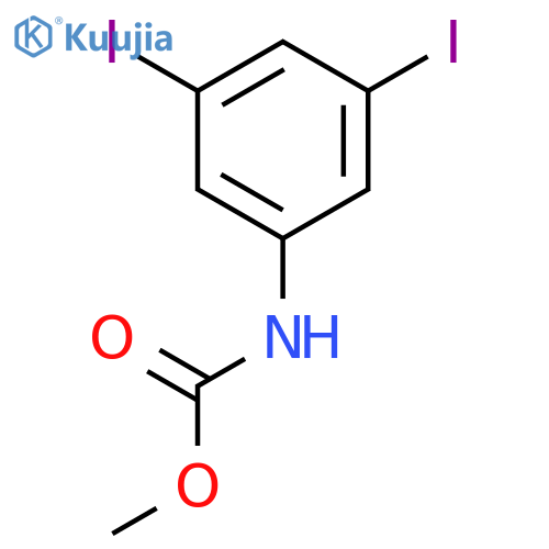 Carbamic acid, (3,5-diiodophenyl)-, methyl ester structure