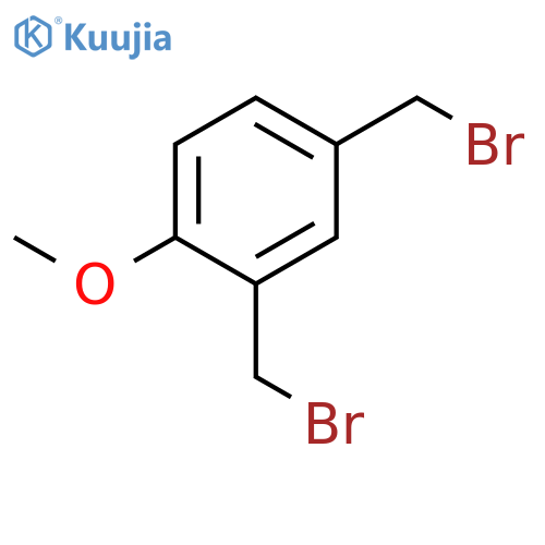 2,4-bis(Bromomethyl)-1-methoxy-Benzene structure