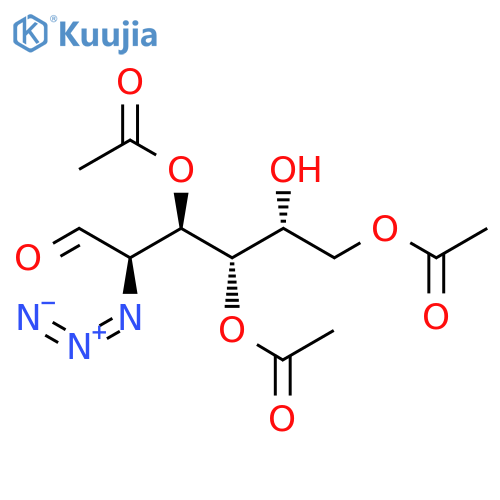 3,4,6-Tri-O-acetyl-2-azido-2-deoxy-D-galactose structure