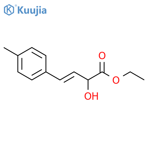 3-Butenoic acid, 2-hydroxy-4-(4-methylphenyl)-, ethyl ester, (3E)- structure