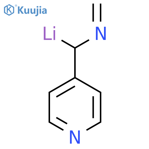 Lithium, [(methyleneamino)-4-pyridinylmethyl]- structure