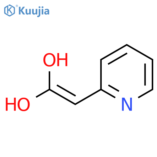 1,1-Ethenediol, 2-(2-pyridinyl)- structure