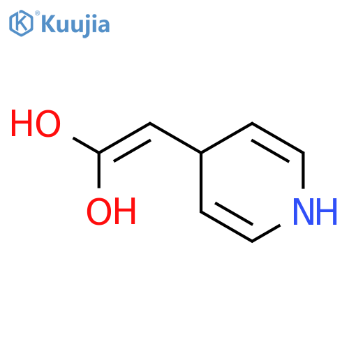 1,1-Ethenediol, 2-(1,4-dihydro-4-pyridinyl)- structure