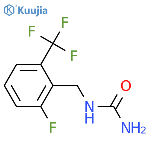 1-(2-Fluoro-6-(trifluoromethyl)benzyl)urea structure