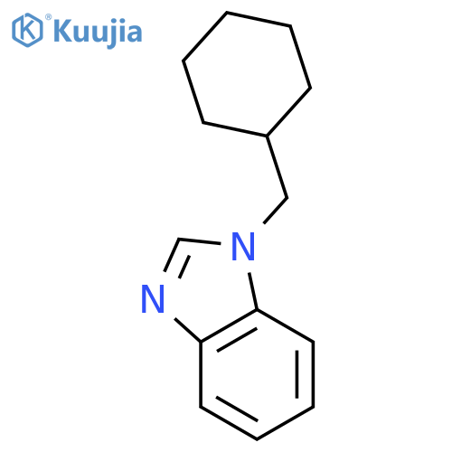 1-(cyclohexylmethyl)-1H-1,3-benzodiazole structure