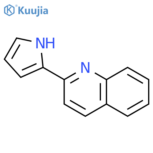 2-(1H-pyrrol-2-yl)quinoline structure