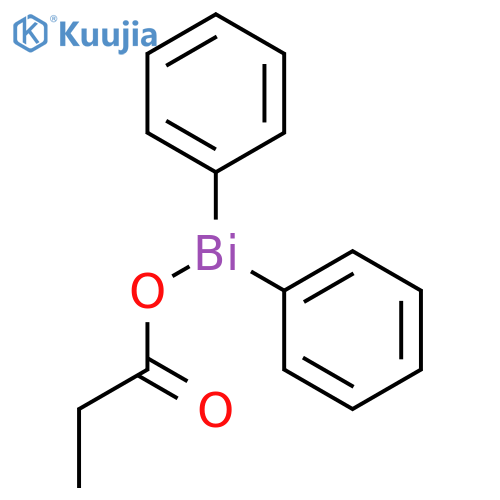propanoic acid - diphenylbismuthanyl (1:1) structure