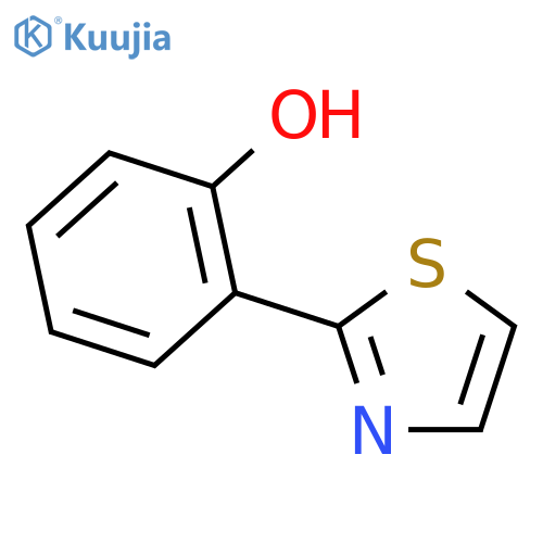 2-(1,3-thiazol-2-yl)phenol structure