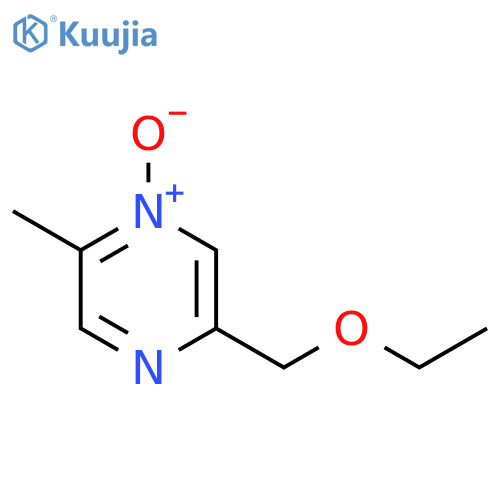 2-(Ethoxymethyl)-5-methylpyrazine 4-oxide structure