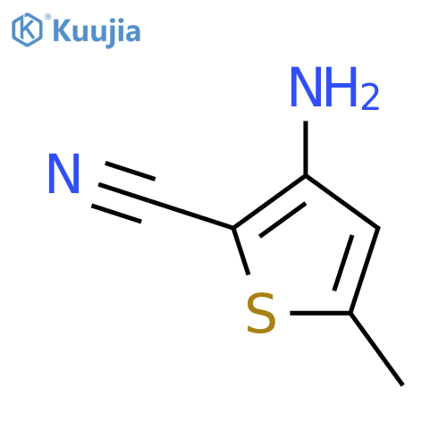 3-amino-5-methylthiophene-2-carbonitrile structure