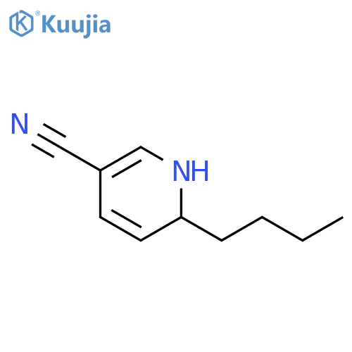 3-PYRIDINECARBONITRILE, 6-BUTYL-1,6-DIHYDRO- structure