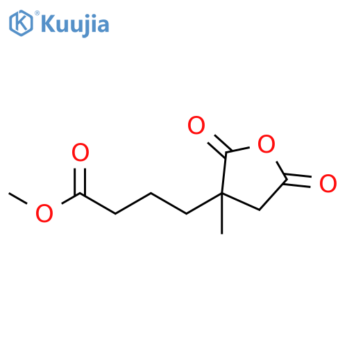 3-FURANBUTANOIC ACID, TETRAHYDRO-3-METHYL-2,5-DIOXO-, METHYL ESTER structure