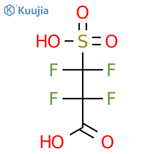 Propanoic acid, 2,2,3,3-tetrafluoro-3-sulfo- structure