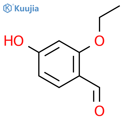 Benzaldehyde, 2-ethoxy-4-hydroxy- structure