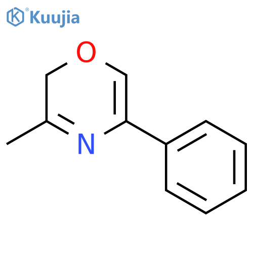 2H-1,4-Oxazine, 3-methyl-5-phenyl- structure