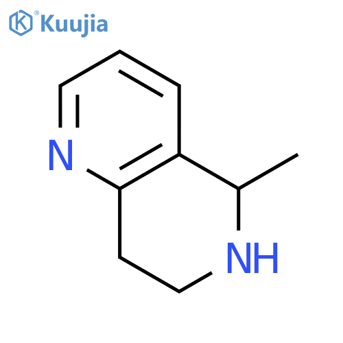 5-methyl-5,6,7,8-tetrahydro-1,6-naphthyridine structure