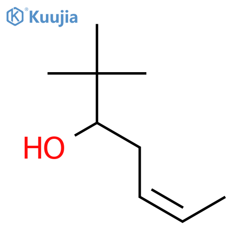 5-Hepten-3-ol, 2,2-dimethyl-, (Z)- structure