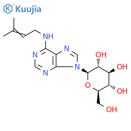 Isopentenyladenine 9-Glucoside structure