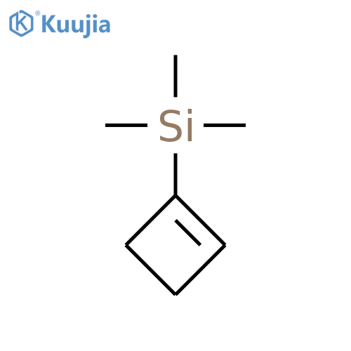 Silane, 1-cyclobuten-1-yltrimethyl- structure