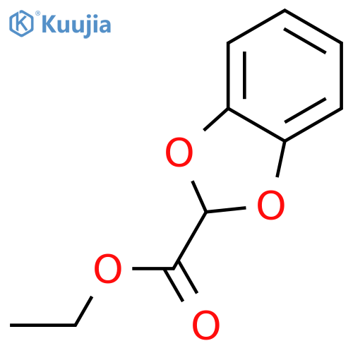 ethyl 1,3-benzodioxole-2-carboxylate structure