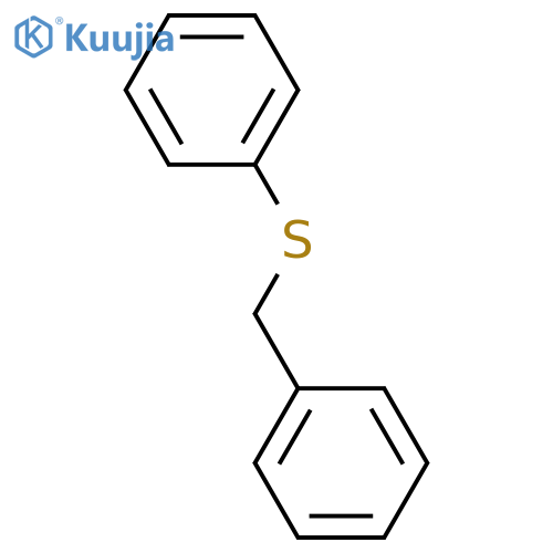 Benzyl phenyl sulfide structure