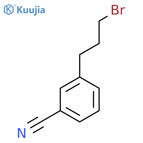 3-(3-bromopropyl)benzonitrile structure