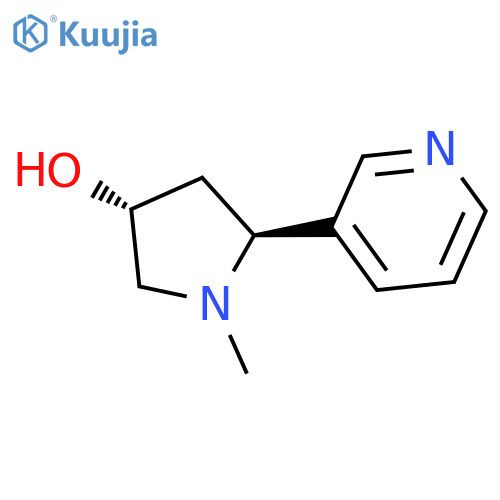 3-PYRROLIDINOL, 1-METHYL-5-(3-PYRIDINYL)-, (3R-TRANS)- structure