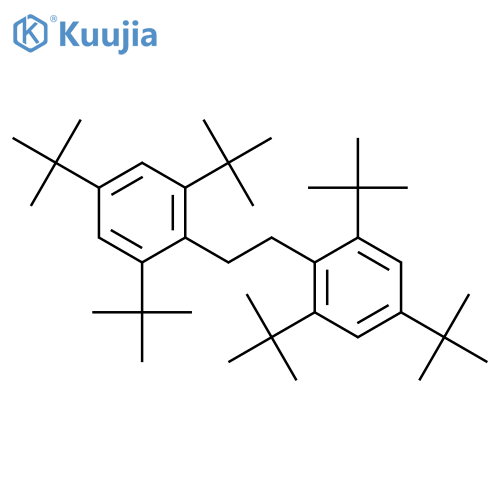 BENZENE, 1,1'-(1,2-ETHANEDIYL)BIS[2,4,6-TRIS(1,1-DIMETHYLETHYL)- structure