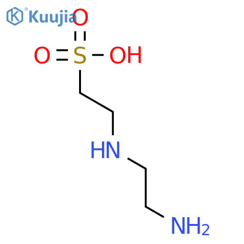 Ethanesulfonic acid,2-[(2-aminoethyl)amino]- structure