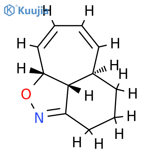 Cyclohepta[cd][2,1]benzisoxazole,3,4,5,5a,9a,9b-hexahydro-, (5aR,9aR,9bR)-rel- (9CI) structure