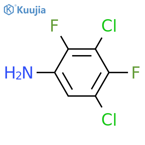3,5-Dichloro-2,4-difluoroaniline structure