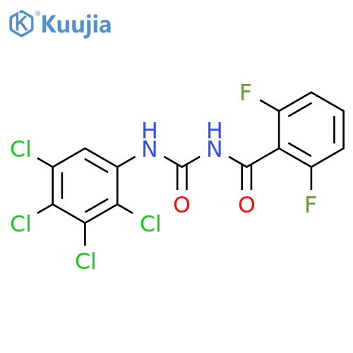 Benzamide, 2,6-difluoro-N-[[(2,3,4,5-tetrachlorophenyl)amino]carbonyl]- structure
