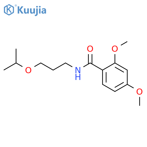 N-(3-Isopropoxy-propyl)-2,4-dimethoxy-benzamide structure