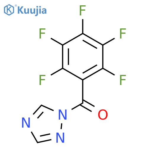 1H-1,2,4-Triazole, 1-(pentafluorobenzoyl)- structure