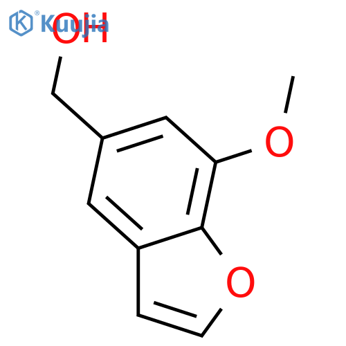 (7-Methoxybenzofuran-5-yl)methanol structure