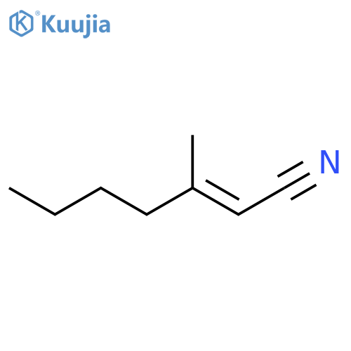 2-Heptenenitrile, 3-methyl- structure
