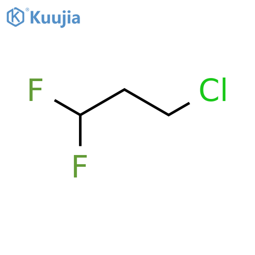 PROPANE, 3-CHLORO-1,1-DIFLUORO- structure