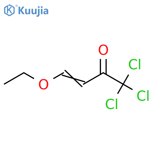 (E)-1,1,1-Trichloro-4-ethoxybut-3-en-2-one structure