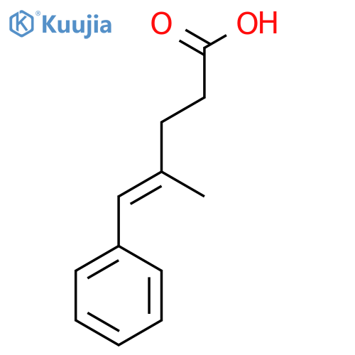 4-methyl-5-phenylpent-4-enoic acid structure