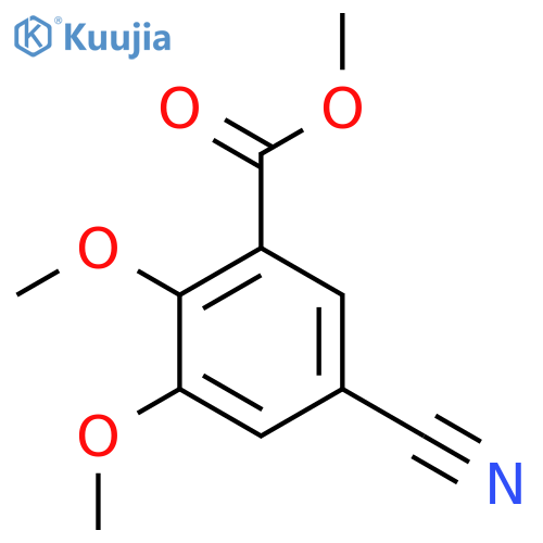 Methyl 5-cyano-2,3-dimethoxybenzoate structure