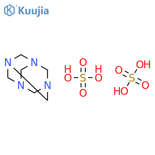1,3,5,7-Tetraazatricyclo[3.3.1.13,7]decane, sulfate (1:2) structure