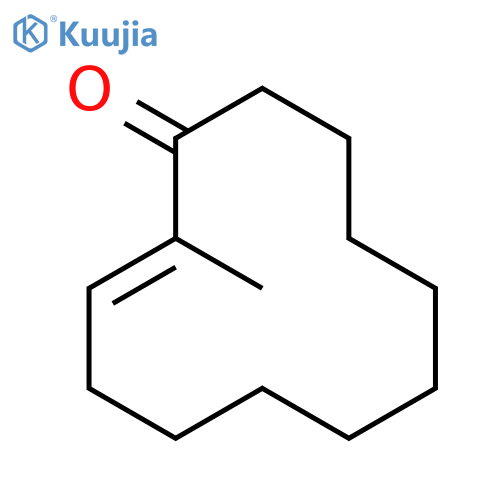 2-Cyclododecen-1-one, 2-methyl- structure