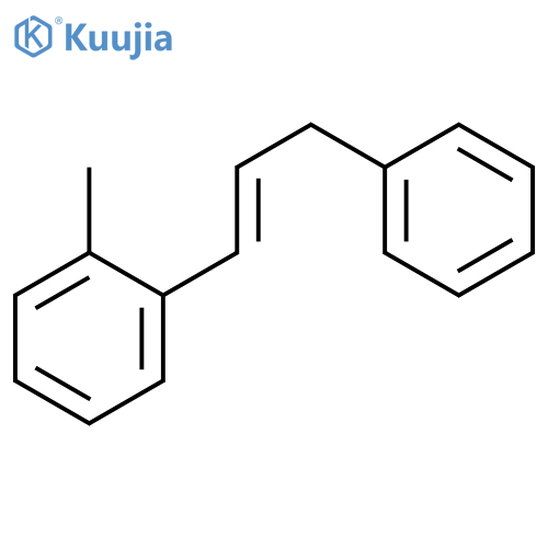 BENZENE, 1-METHYL-2-[(1E)-3-PHENYL-1-PROPENYL]- structure