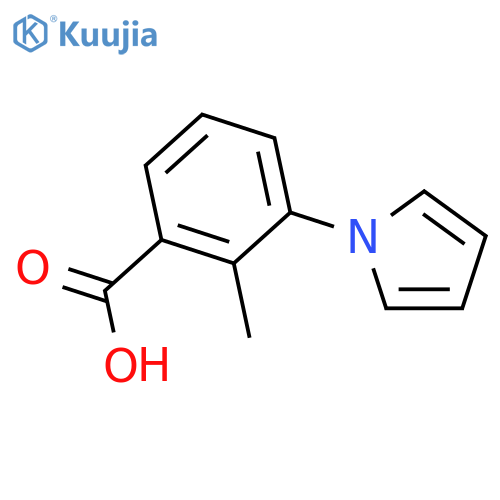 2-Methyl-3-pyrrol-1-yl-benzoic Acid structure