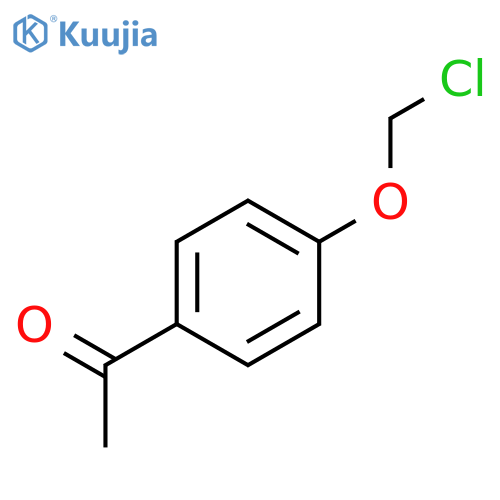 ETHANONE, 1-[4-(CHLOROMETHOXY)PHENYL]- structure